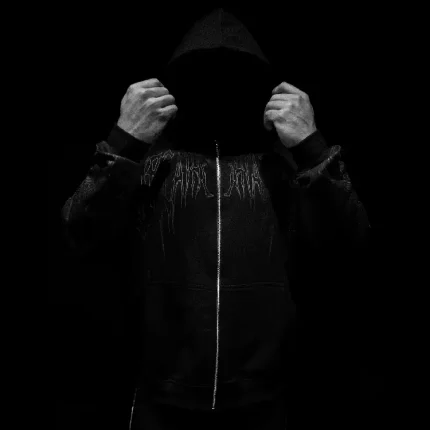 Breathedivinity Abyssal Wraith Oversized Zip up Hoodie (5)