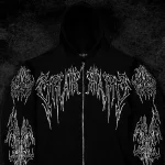 Breathedivinity Abyssal Wraith Oversized Zip up Hoodie [VOID BLACK] (4)
