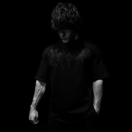 Breathedivinity Bone Splitter Oversized Darkness T Shirt (2)