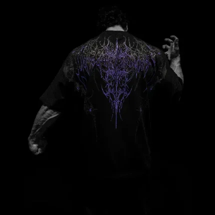 Breathedivinity Bone Splitter Oversized T Shirt [DUSK] (2)