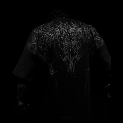 Breathedivinity Bone Splitter Oversized T Shirt [MIDNIGHT] (2)