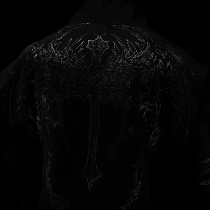 Breathedivinity Dragon Soul Oversized Pullover Hoodie [Darkness] (1)