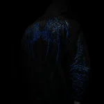 Breathedivinity Dragon Soul Oversized Pullover Hoodie [Moonlight Blue] (1)