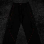 Breathedivinity Excalibur Uncuffed Cargo Sweatpants Black (3)