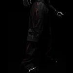 Breathedivinity Excalibur Uncuffed Cargo Sweatpants Black (4)