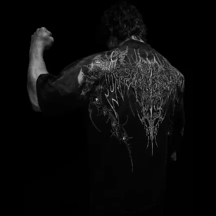 Breathedivinity Forgotten Soul Oversized T Shirt [Smoke] (1)