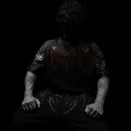 Breathedivinity Hellfire Oversized T Shirt [Hellsmoke] (2)