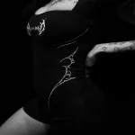 Breathedivinity Kiss One piece Bodysuit Tops (1)