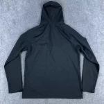 Breathedivinity Mens Large Black White Sweatshirt Slim Fit Hoodie (3)