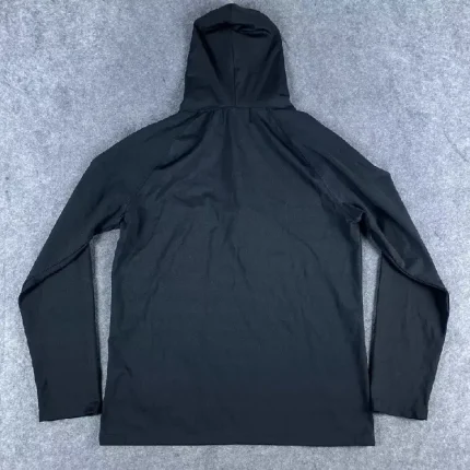 Breathedivinity Mens Large Black White Sweatshirt Slim Fit Hoodie (3)