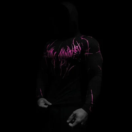 Breathedivinity Void Tech™ Hollow Knight Hoodie Compression [BLOSSOM PINK] (3)