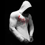 Breathedivinity Void Tech™ Hollow Knight Hoodie Compression HEAVENLY RED (2)