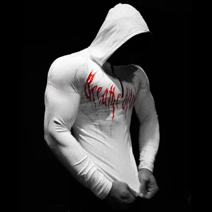 Breathedivinity Void Tech™ Hollow Knight Hoodie Compression HEAVENLY RED (2)