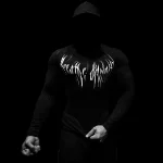 Breathedivinity Void Tech™ Hollow Knight Hoodie Compression [VOID BLACK] (3)