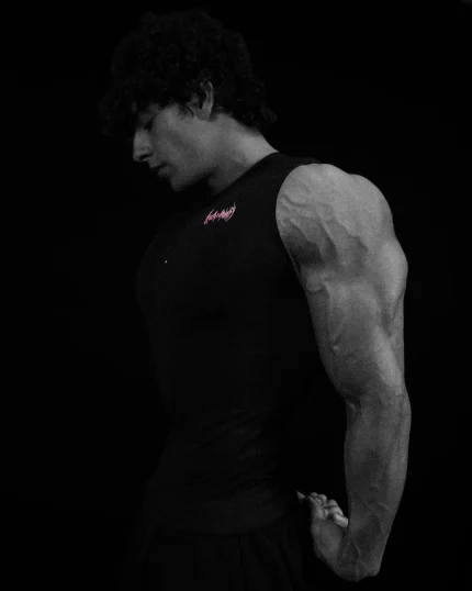Void Tech™ Eternal Quarter zip Cut off Compression [BLOSSOM PINK]