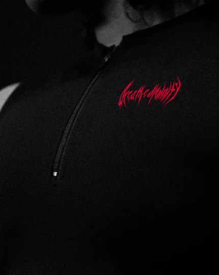 Void Tech™ Eternal Quarter zip Cut off Compression [NIGHTMARE] (1)