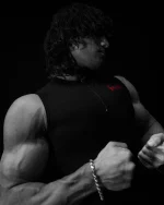 Void Tech™ Eternal Quarter zip Cut off Compression [NIGHTMARE]