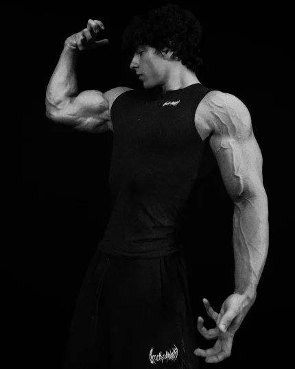 Void Tech™ Eternal Quarter zip Cut off Compression [Void black]